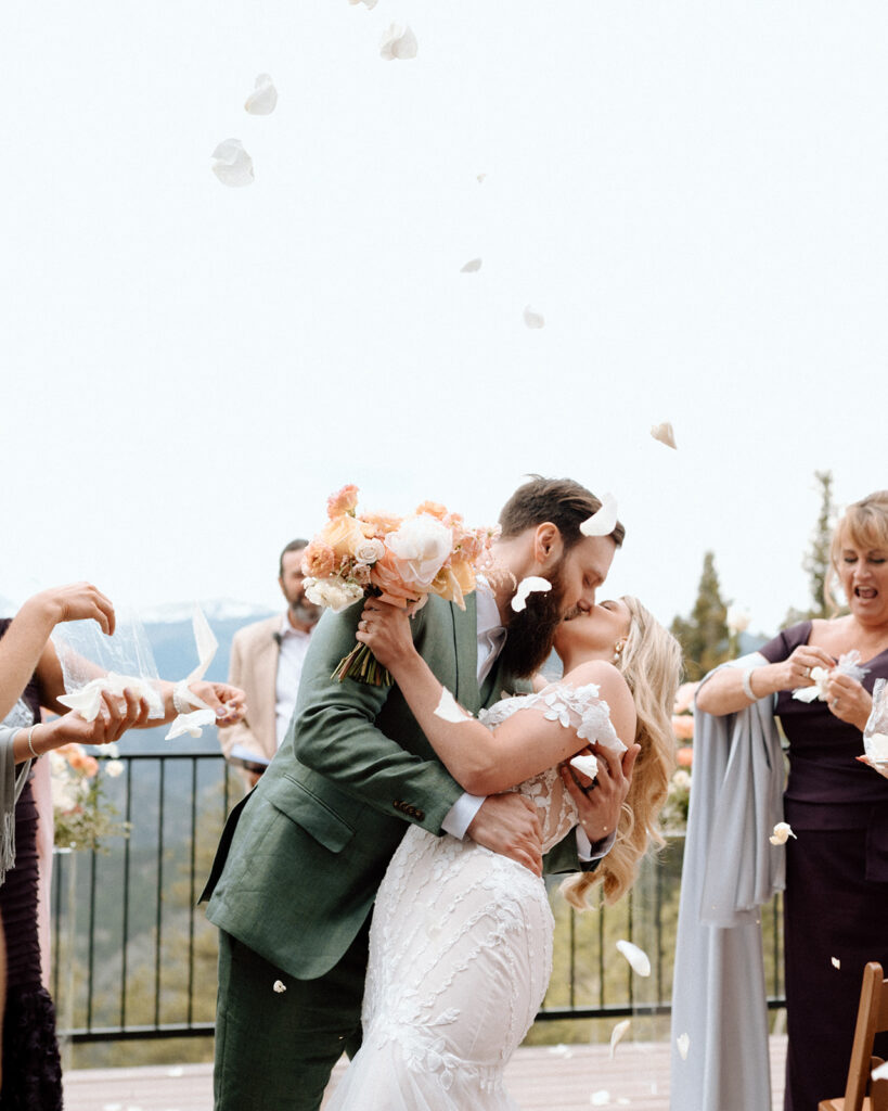 Intimate Colorado wedding at Northstar Gatherings