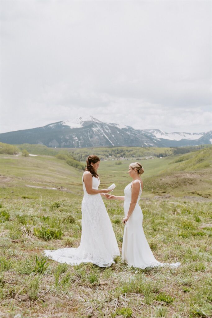 Crested Butte wedding