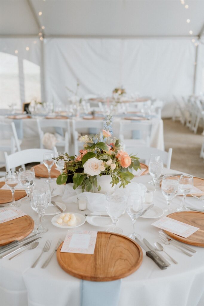 A fun intimate wedding day in Colorado with light and airy wedding decor