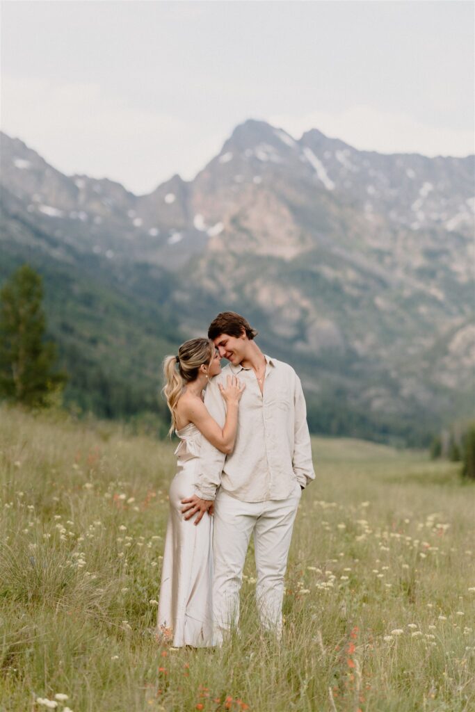 mountain engagement session