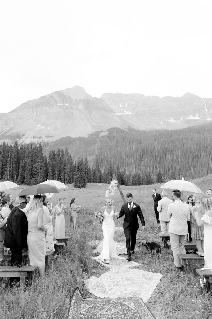 An Intimate Wedding ceremony in Telluride, Colorado