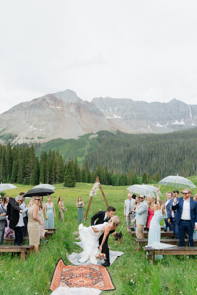 An Intimate Wedding ceremony in Telluride, Colorado