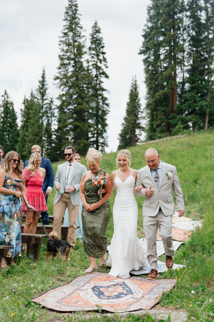 An Intimate Wedding ceremony in Telluride, Colorado