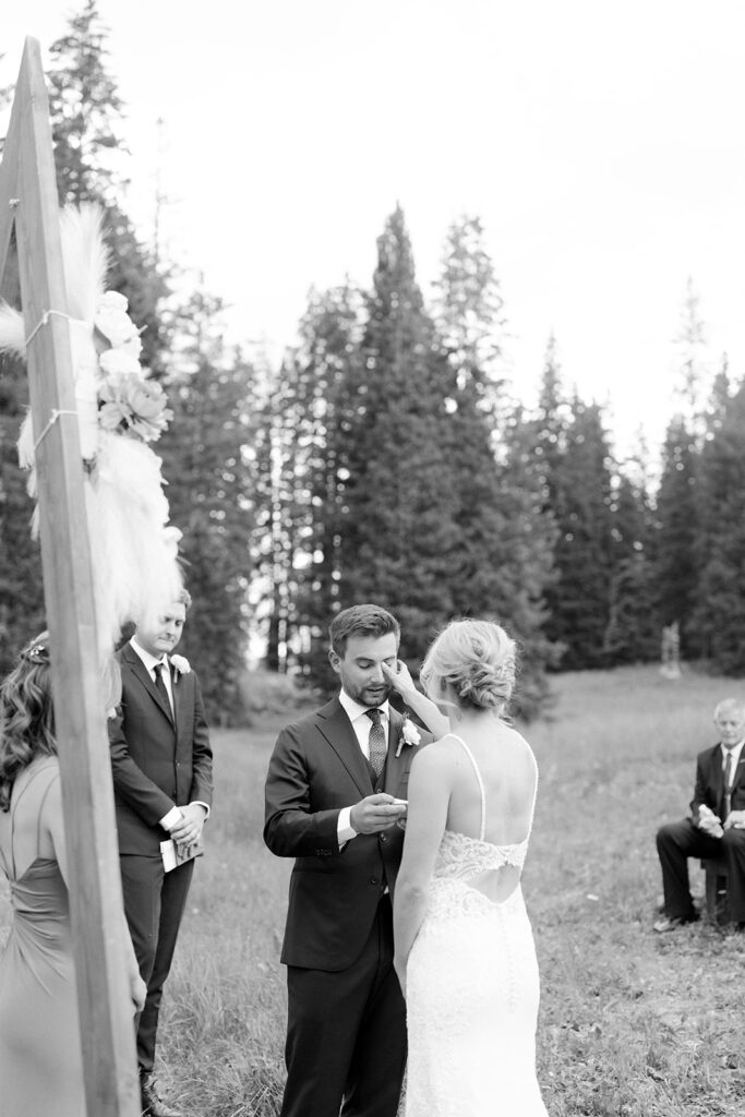 An Intimate Wedding ceremony in Telluride, Colorado