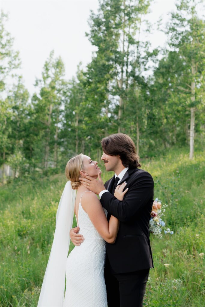 Vail, Colorado micro wedding at Piney River Ranch