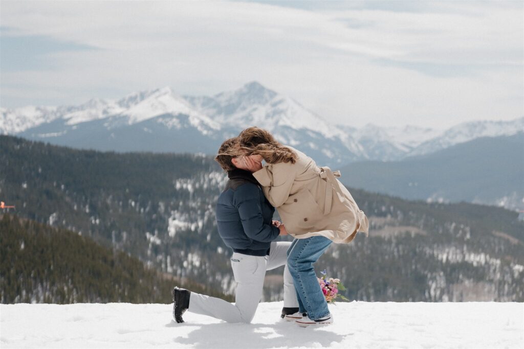 A surprise mountain proposal in Vail, Colorado