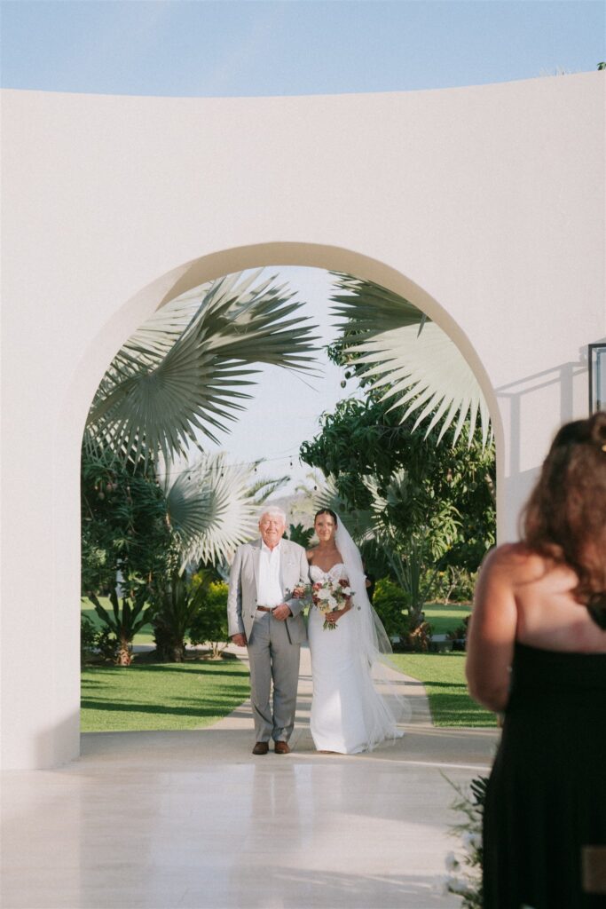 A Baja Luna Wedding ceremony in San José del Cabo