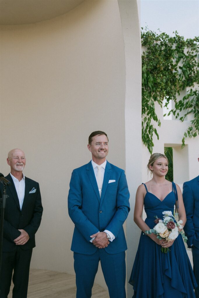 A Baja Luna Wedding ceremony in San José del Cabo