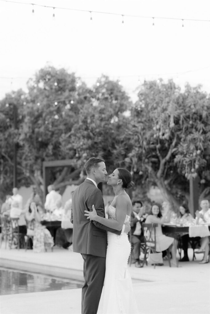 Bride and groom portraits at Baja Luna in Los Cabos
