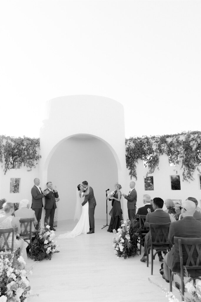 A Baja Luna Wedding ceremony in Los Cabos