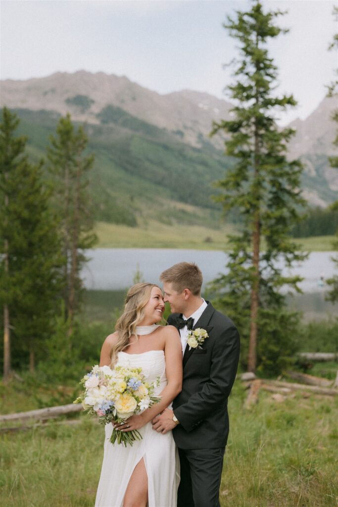 Piney Lake wedding photos at Piney River Ranch