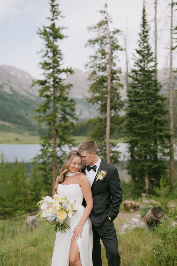 Piney Lake wedding photos at Piney River Ranch