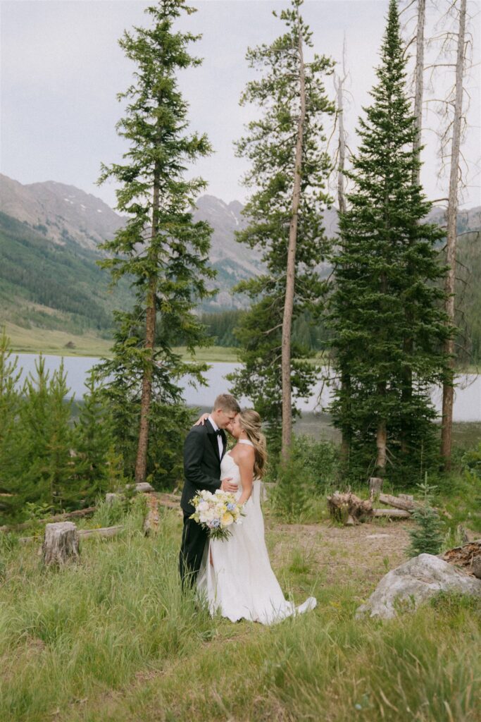 Piney Lake wedding photos at Piney River Ranch