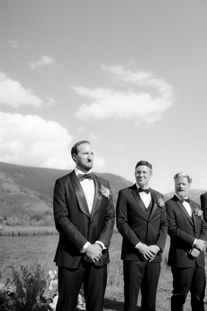 Camp Hale wedding ceremony in Colorado