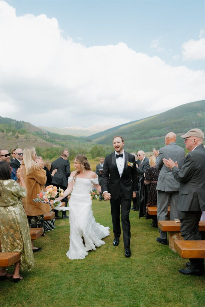 Camp Hale wedding ceremony in Colorado