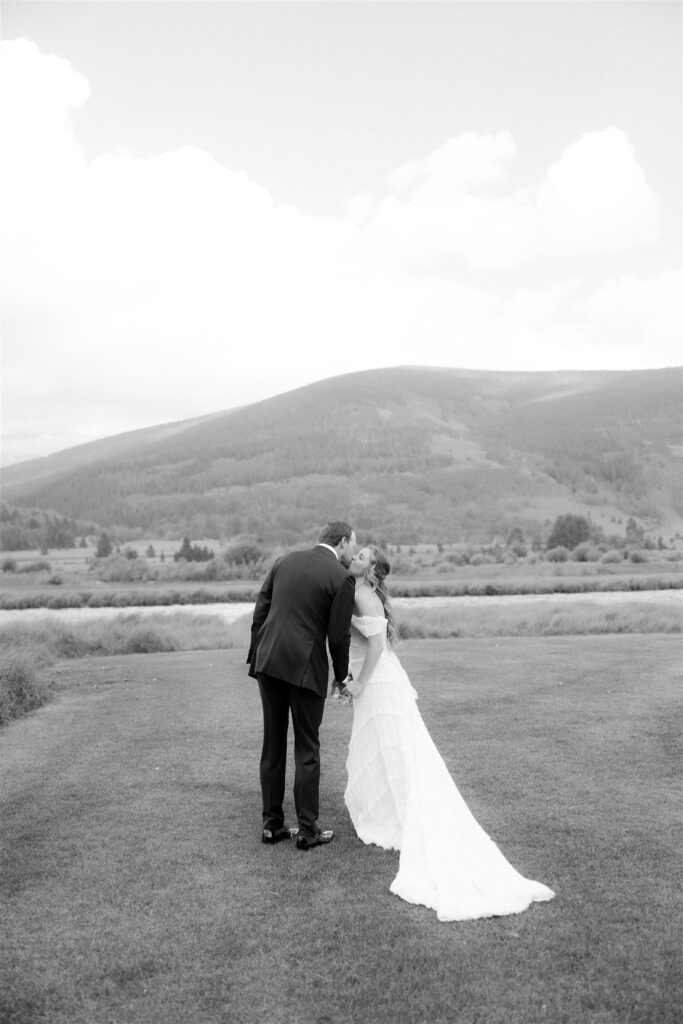 Colorado mountain wedding portraits