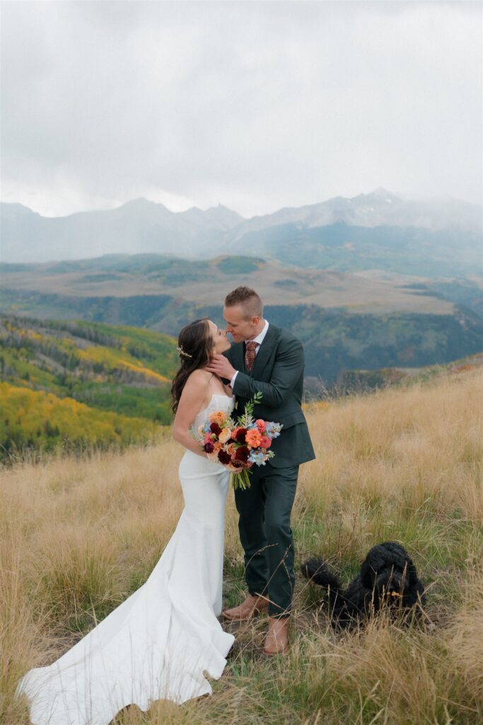 Telluride, Colorado mountain wedding photos