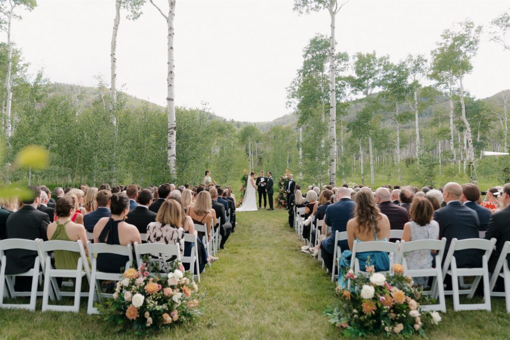Flying Diamond Ranch wedding ceremony