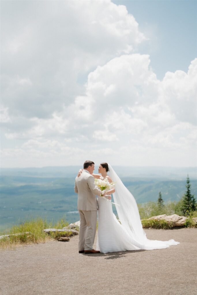 First look on the mountain at Steamboat Ski Resort in Colorado