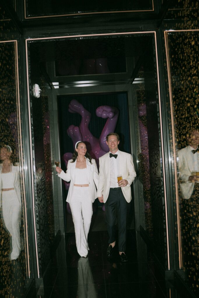 Wedding reception at Chasing Rabbits, Vail