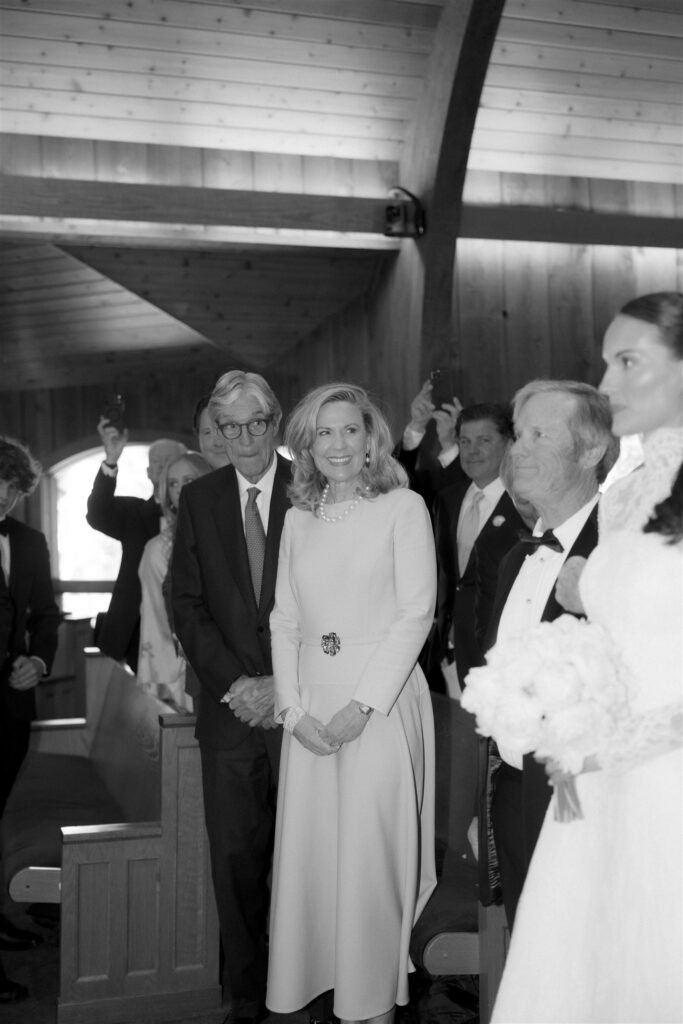Vail Chapel wedding ceremony